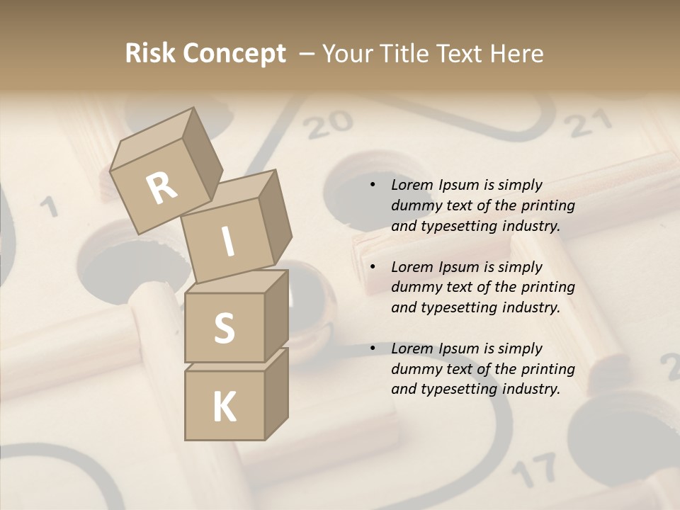 Female Aging Human PowerPoint Template