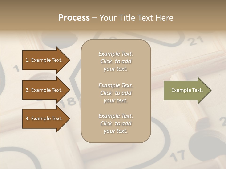 Female Aging Human PowerPoint Template
