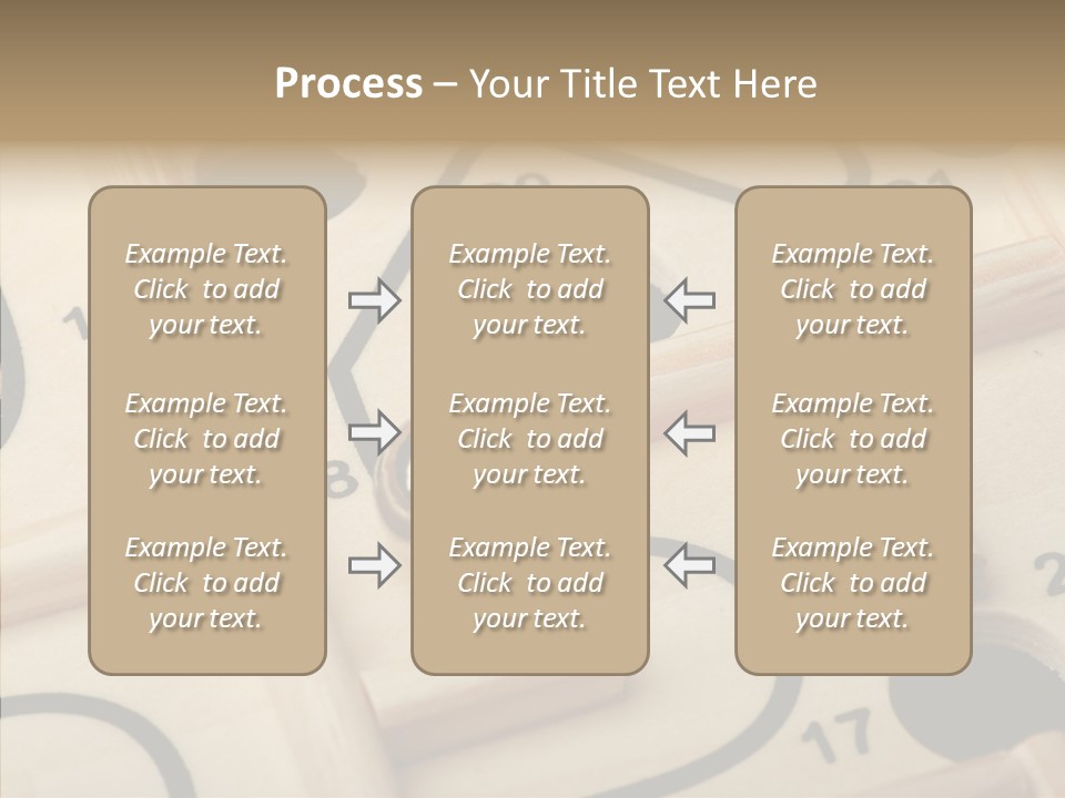 Female Aging Human PowerPoint Template