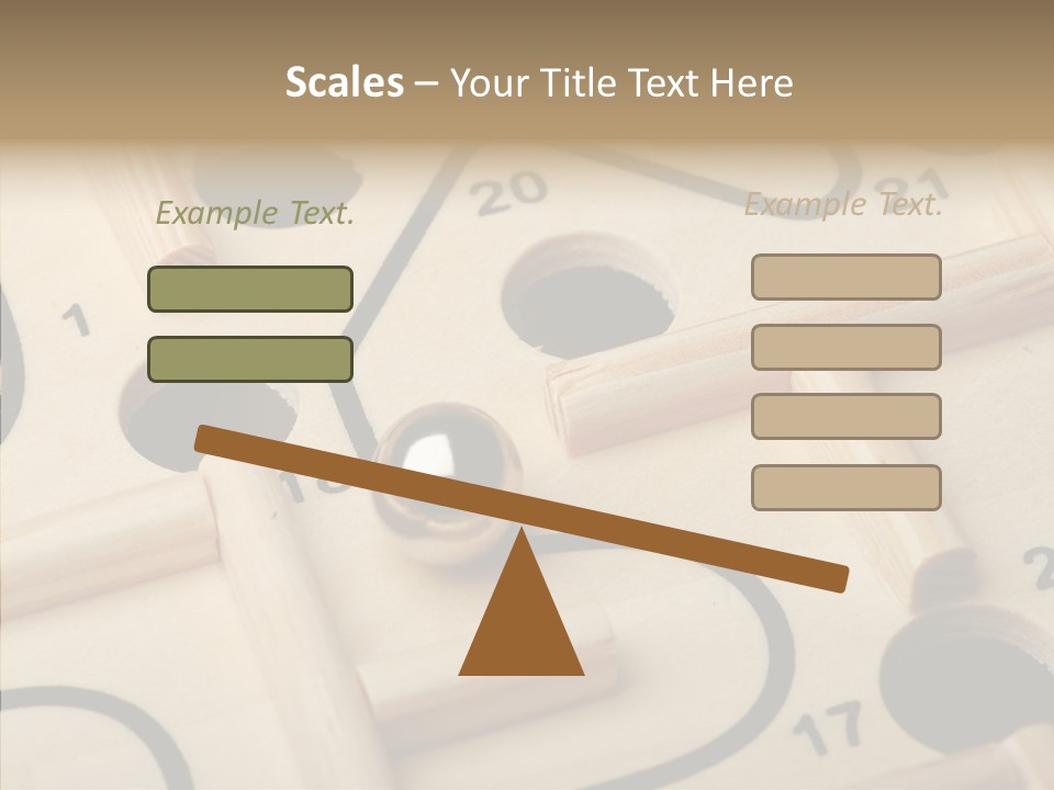Female Aging Human PowerPoint Template