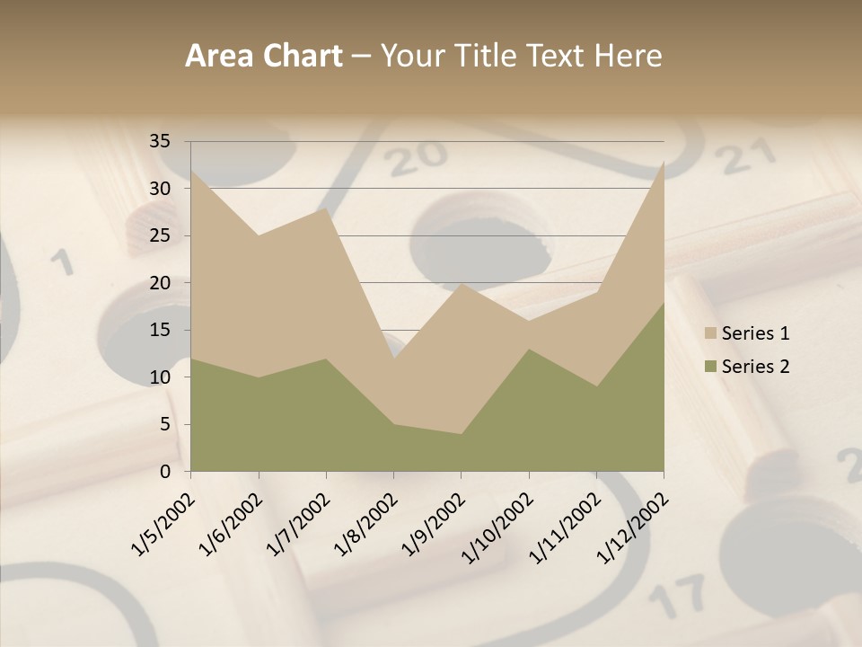 Female Aging Human PowerPoint Template