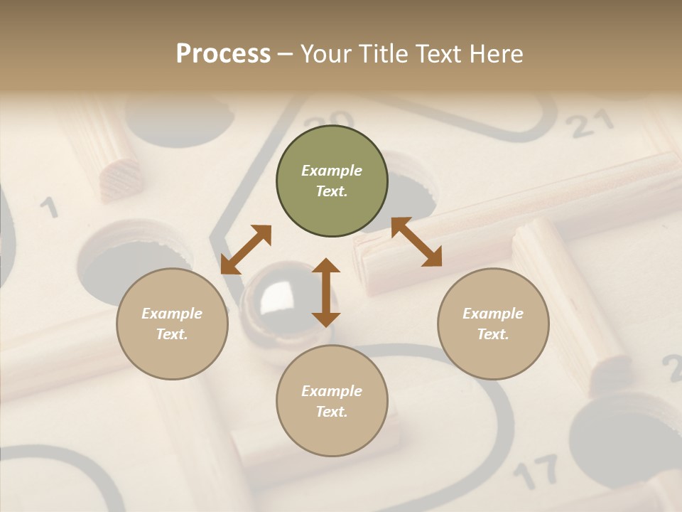Female Aging Human PowerPoint Template