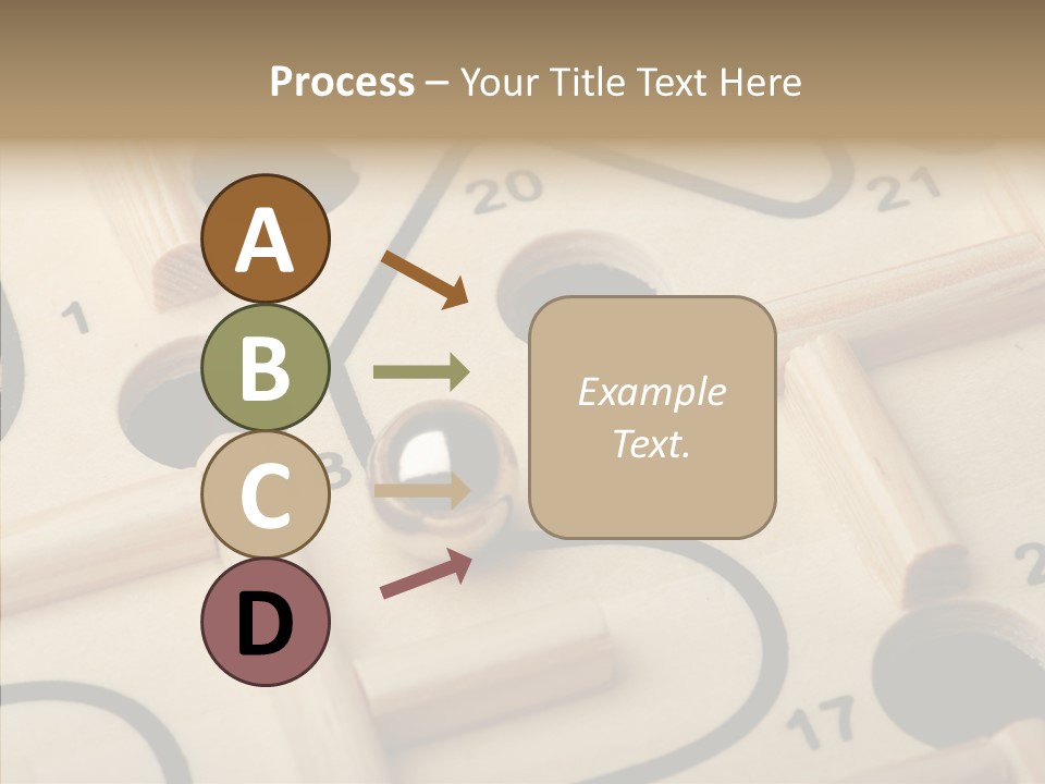 Female Aging Human PowerPoint Template