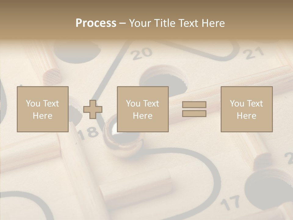 Female Aging Human PowerPoint Template