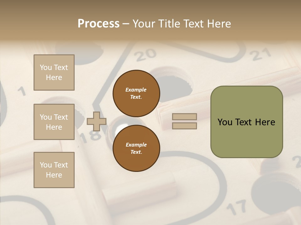 Female Aging Human PowerPoint Template