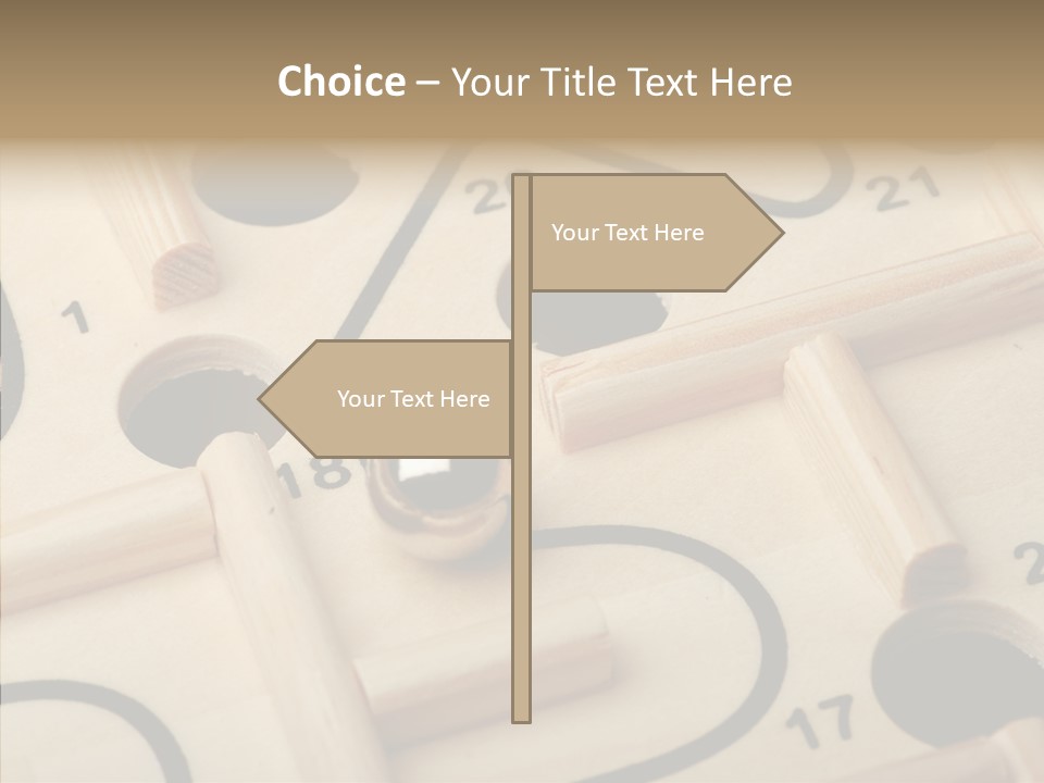 Female Aging Human PowerPoint Template