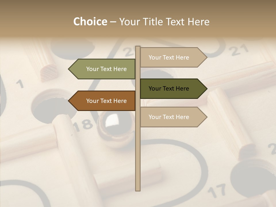 Female Aging Human PowerPoint Template