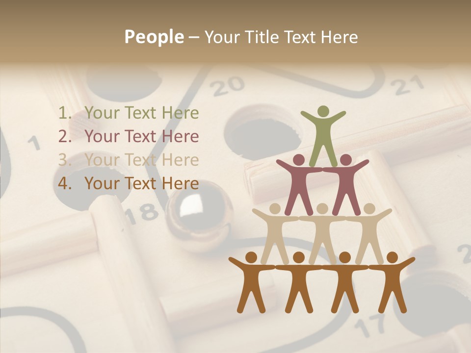 Female Aging Human PowerPoint Template