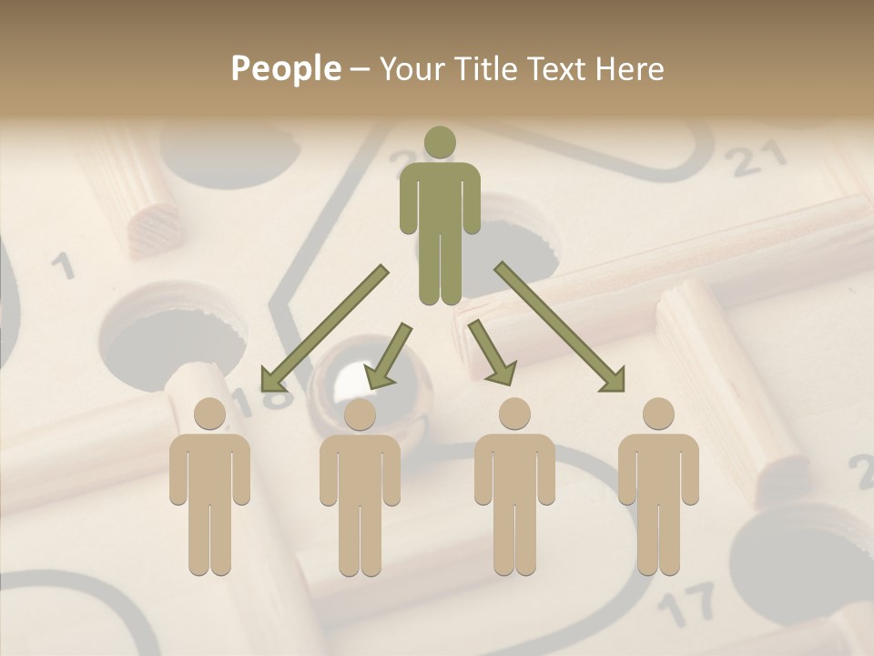 Female Aging Human PowerPoint Template