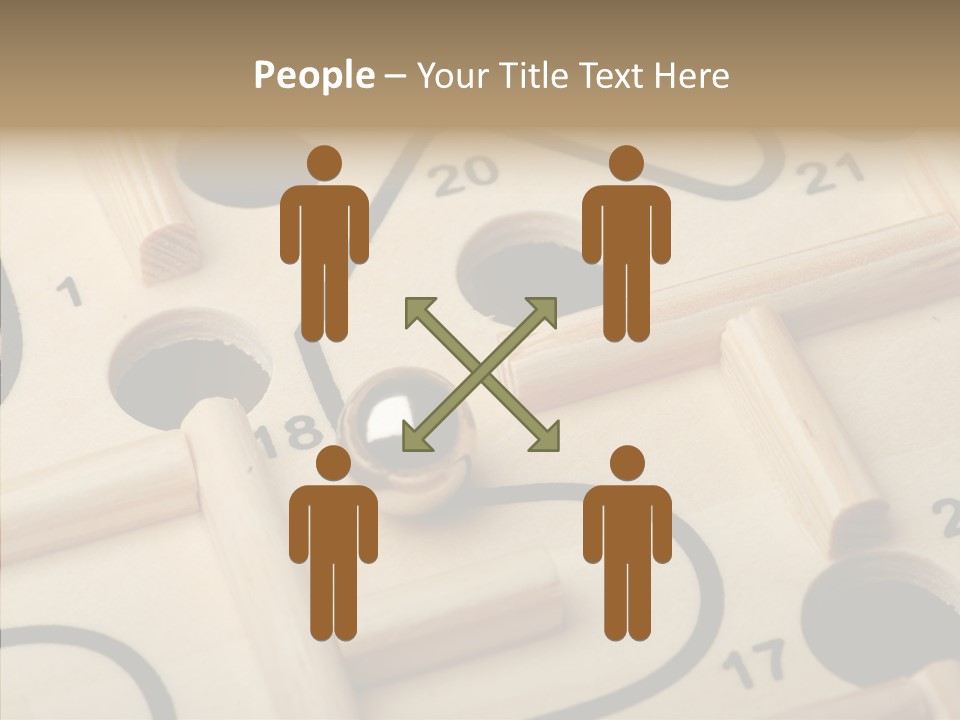 Female Aging Human PowerPoint Template