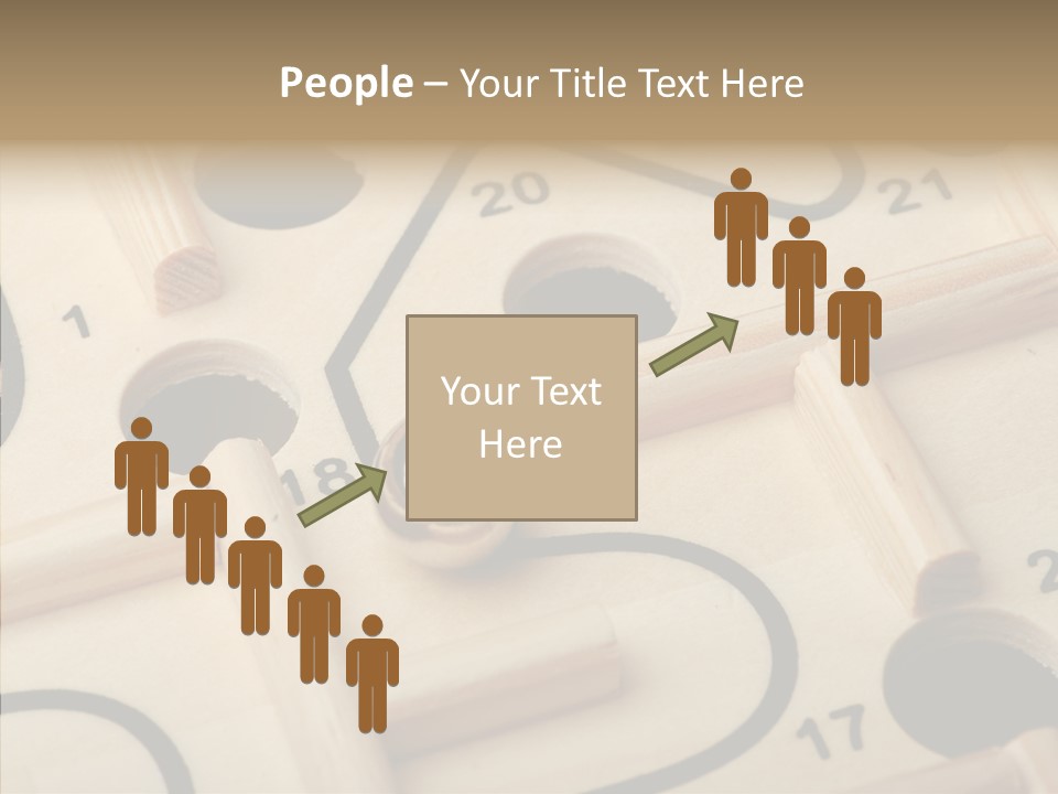 Female Aging Human PowerPoint Template