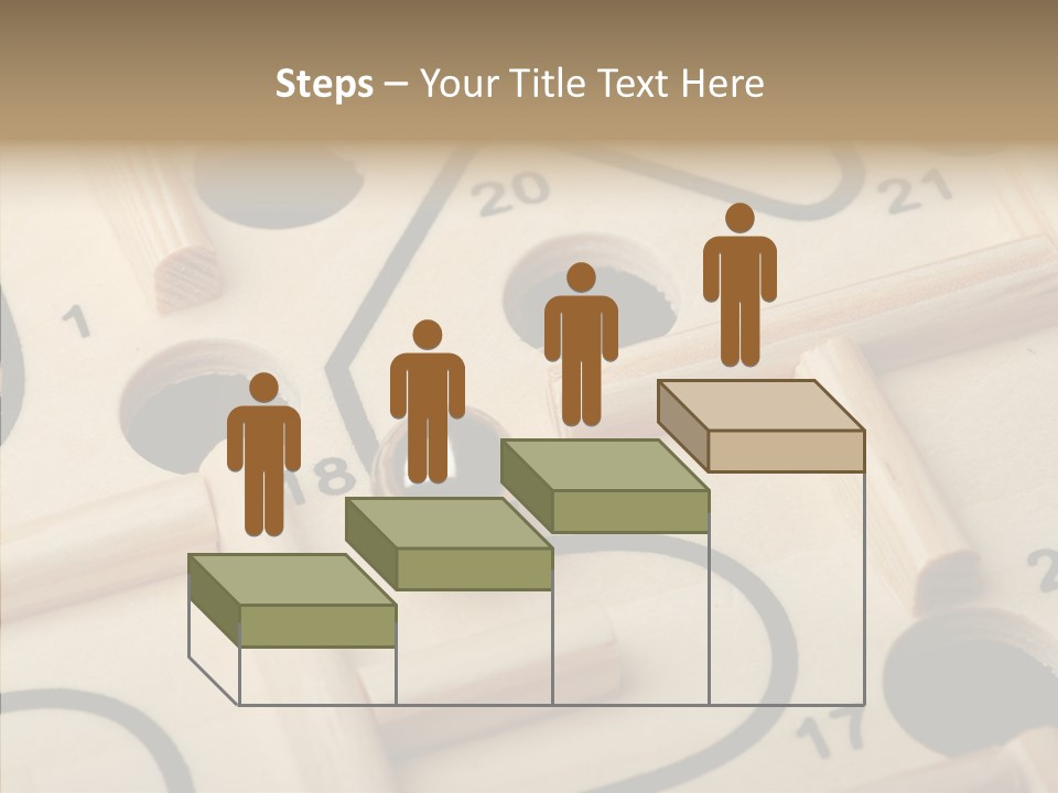 Female Aging Human PowerPoint Template