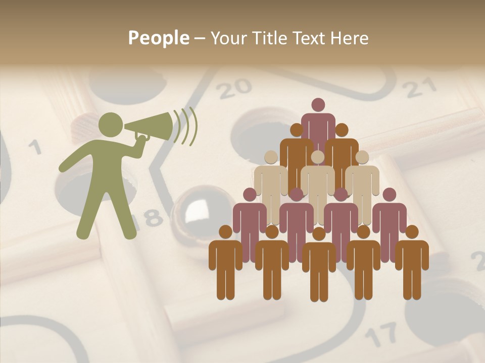 Female Aging Human PowerPoint Template