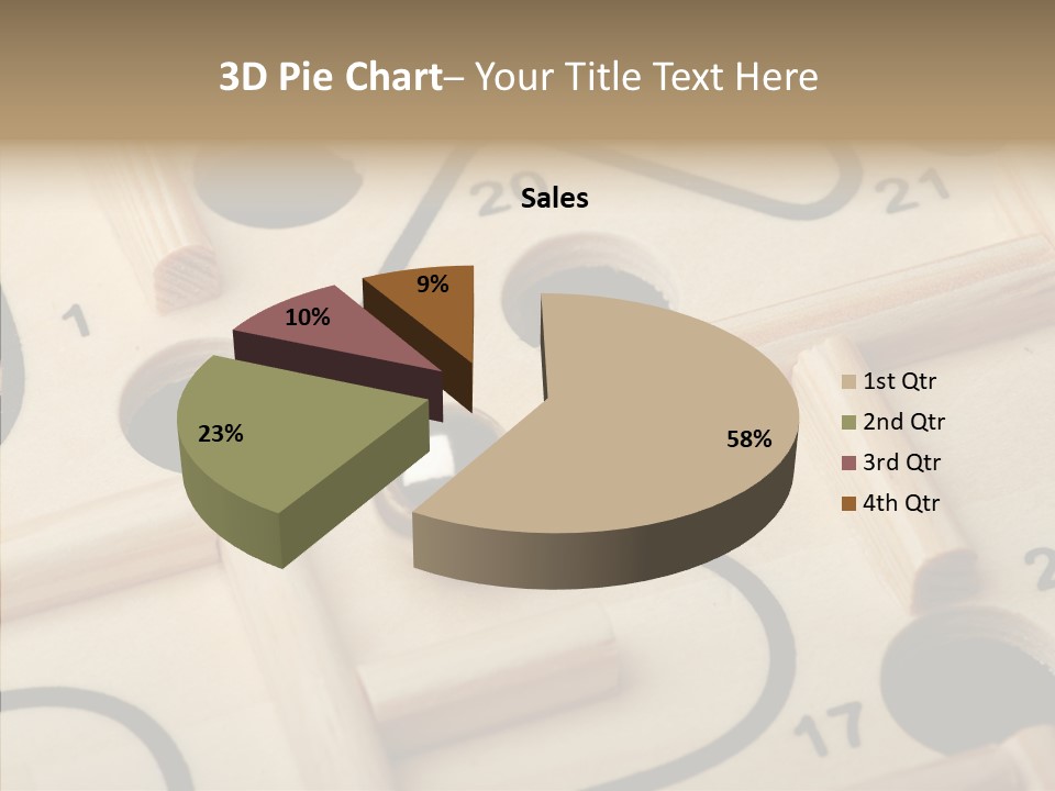 Female Aging Human PowerPoint Template
