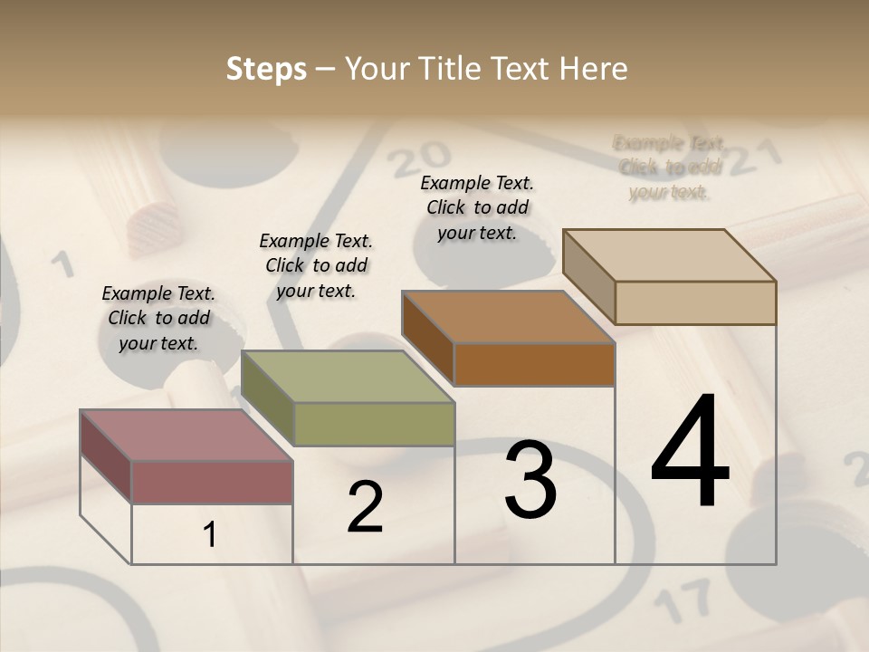 Female Aging Human PowerPoint Template