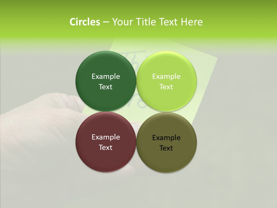 Helping Hand Elderly Help PowerPoint Template