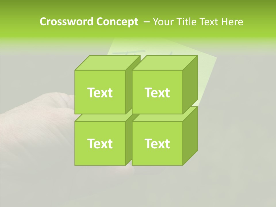 Helping Hand Elderly Help PowerPoint Template
