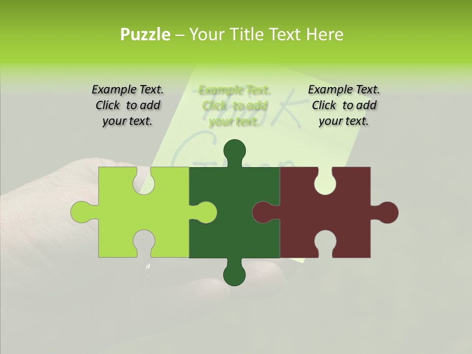 Helping Hand Elderly Help PowerPoint Template