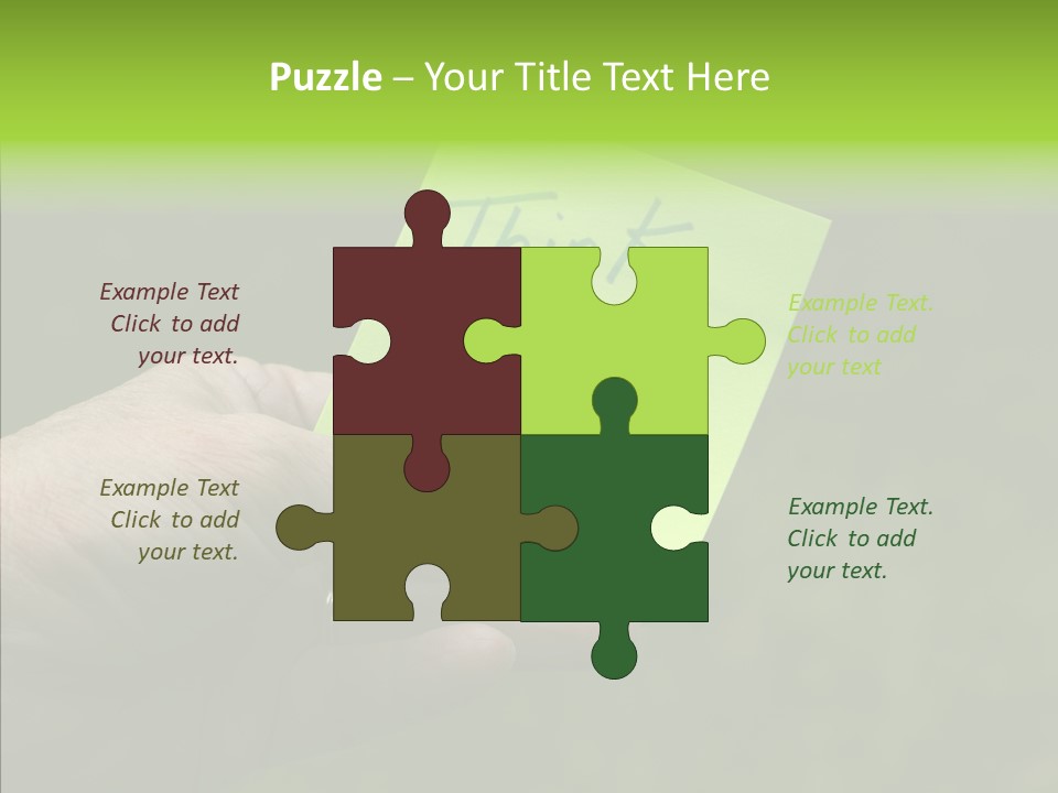 Helping Hand Elderly Help PowerPoint Template