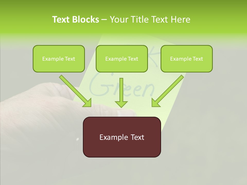 Helping Hand Elderly Help PowerPoint Template