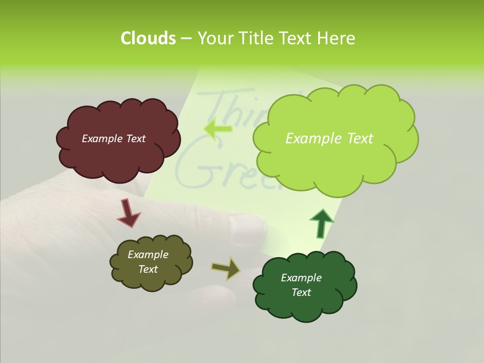 Helping Hand Elderly Help PowerPoint Template