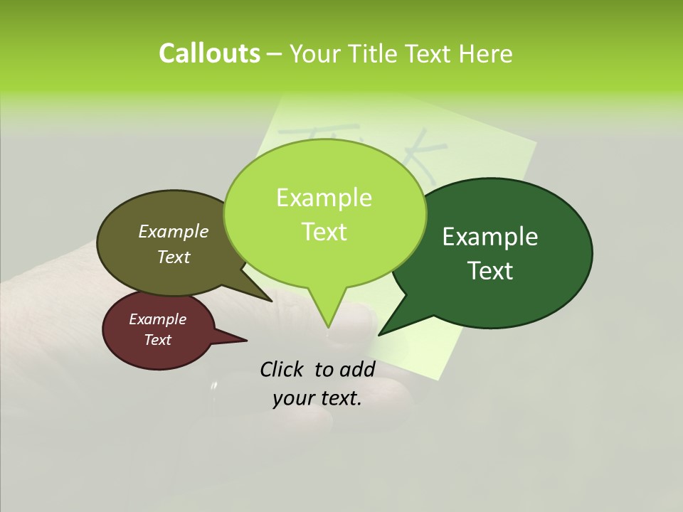 Helping Hand Elderly Help PowerPoint Template