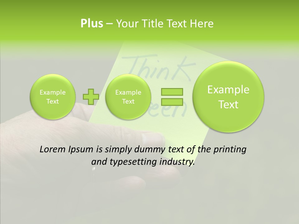Helping Hand Elderly Help PowerPoint Template