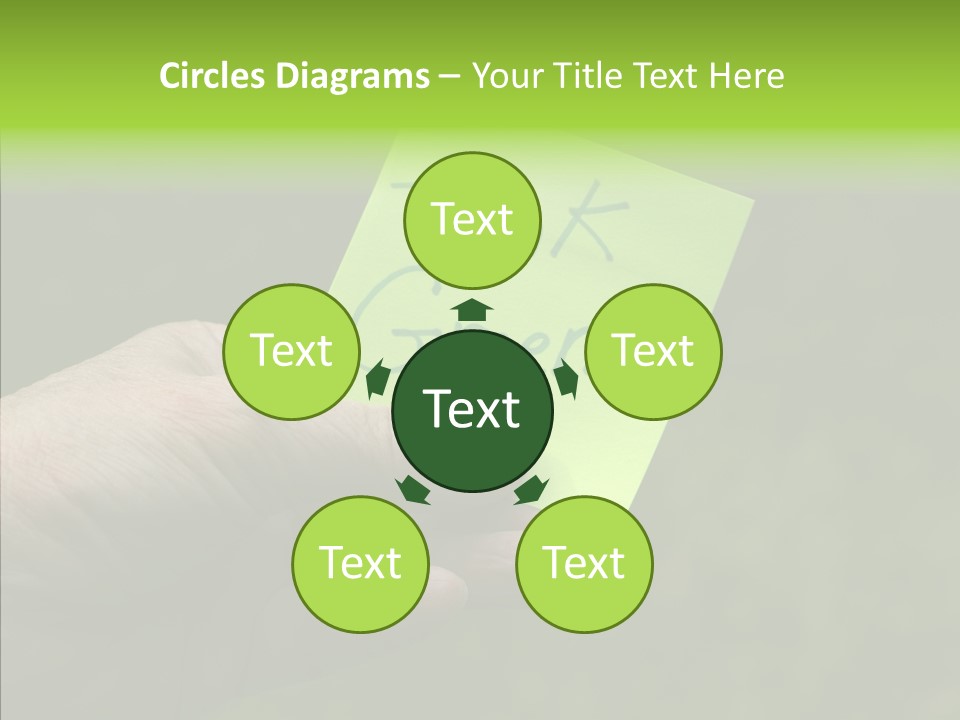 Helping Hand Elderly Help PowerPoint Template