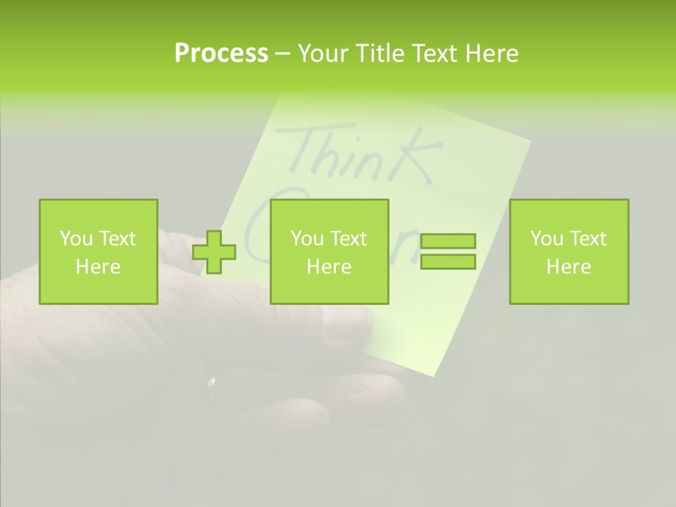 Helping Hand Elderly Help PowerPoint Template