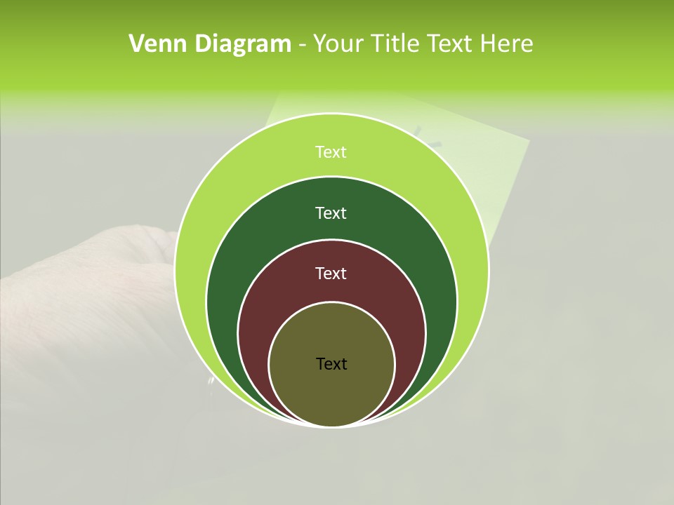 Helping Hand Elderly Help PowerPoint Template