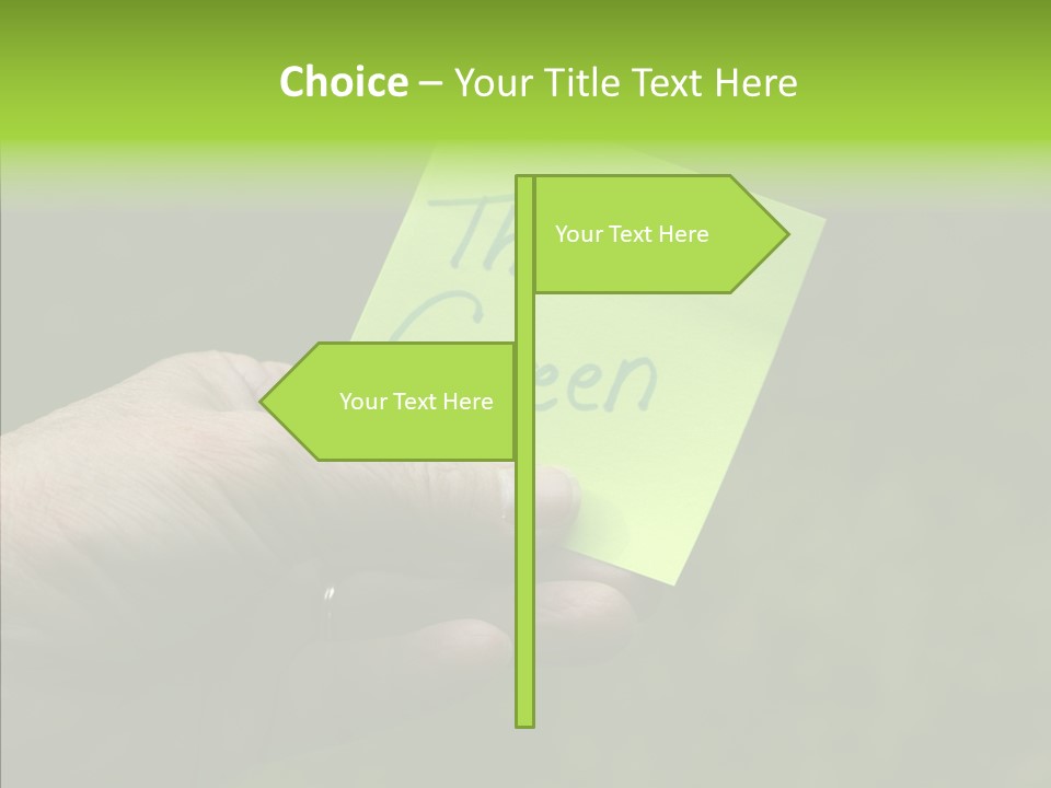 Helping Hand Elderly Help PowerPoint Template