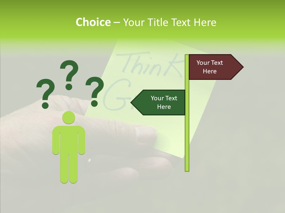 Helping Hand Elderly Help PowerPoint Template