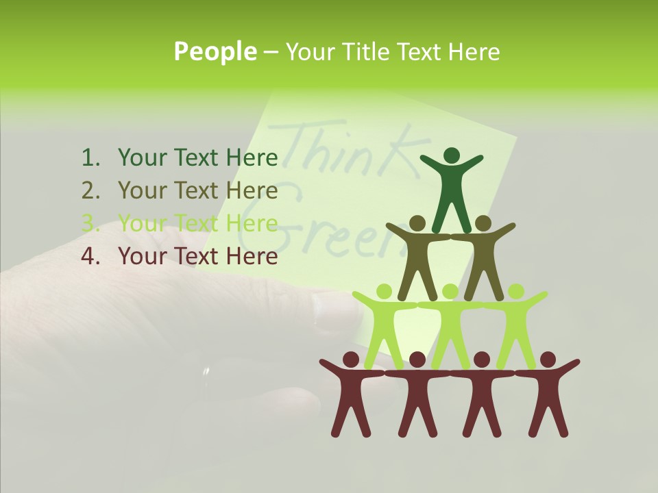 Helping Hand Elderly Help PowerPoint Template