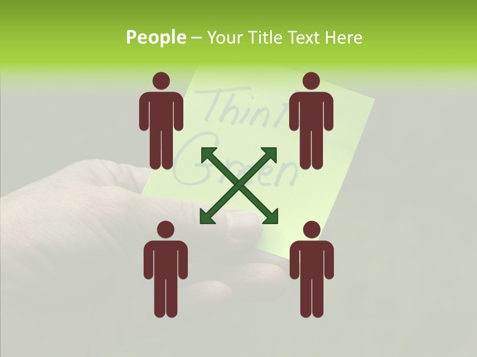 Helping Hand Elderly Help PowerPoint Template