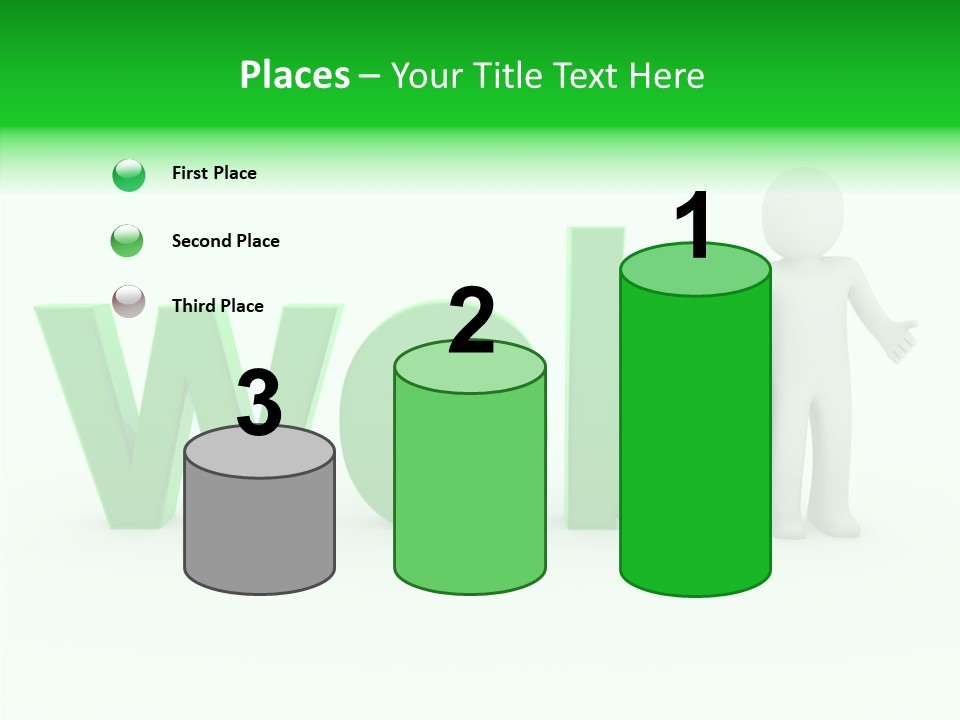 Elderly Caregiver Hold PowerPoint Template