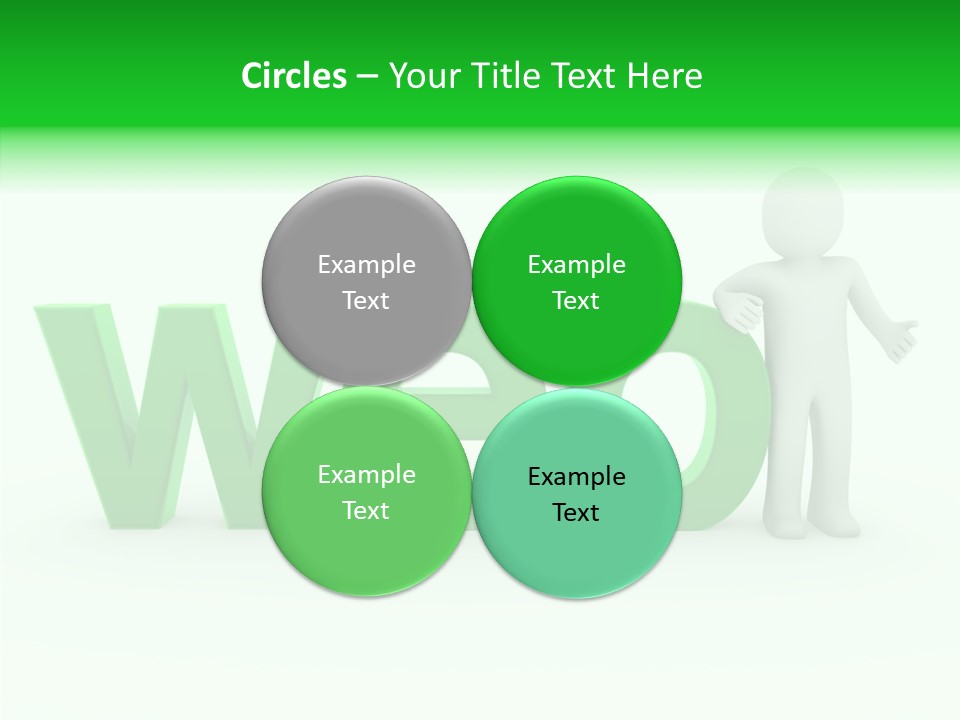 Elderly Caregiver Hold PowerPoint Template