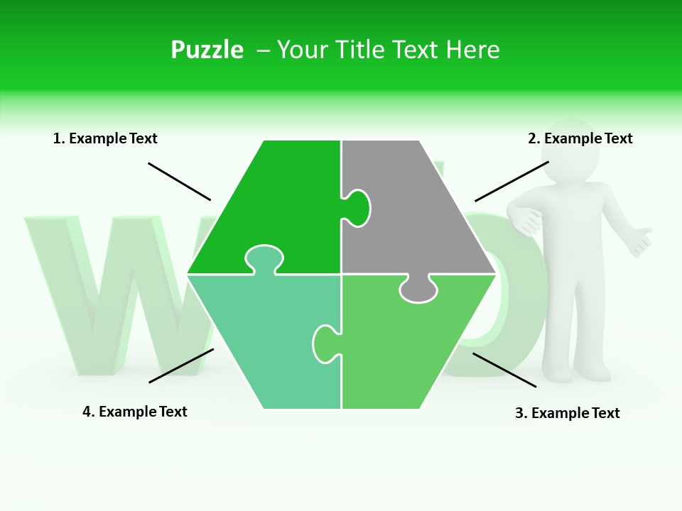 Elderly Caregiver Hold PowerPoint Template