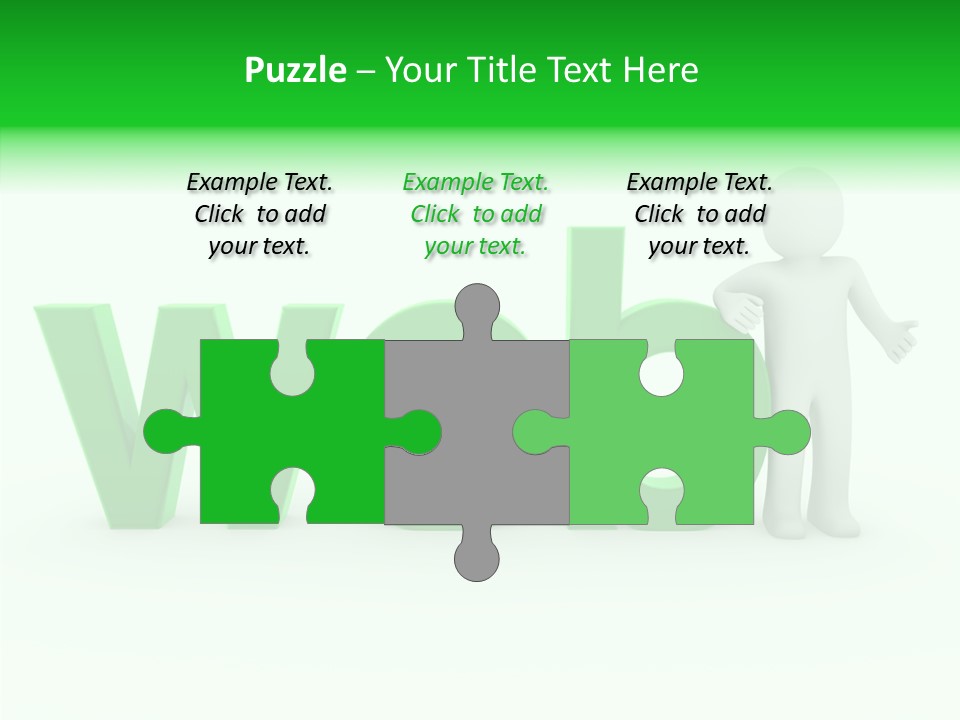 Elderly Caregiver Hold PowerPoint Template