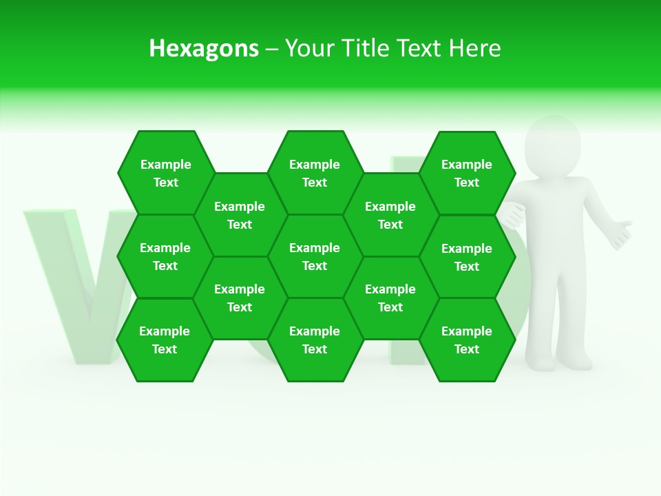 Elderly Caregiver Hold PowerPoint Template