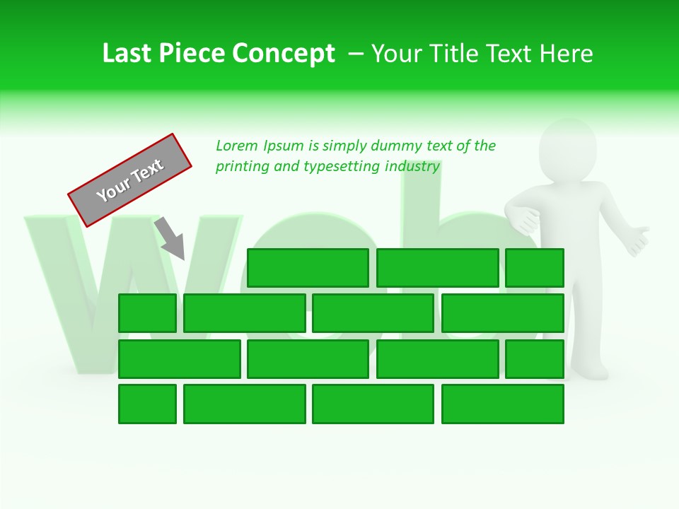 Elderly Caregiver Hold PowerPoint Template