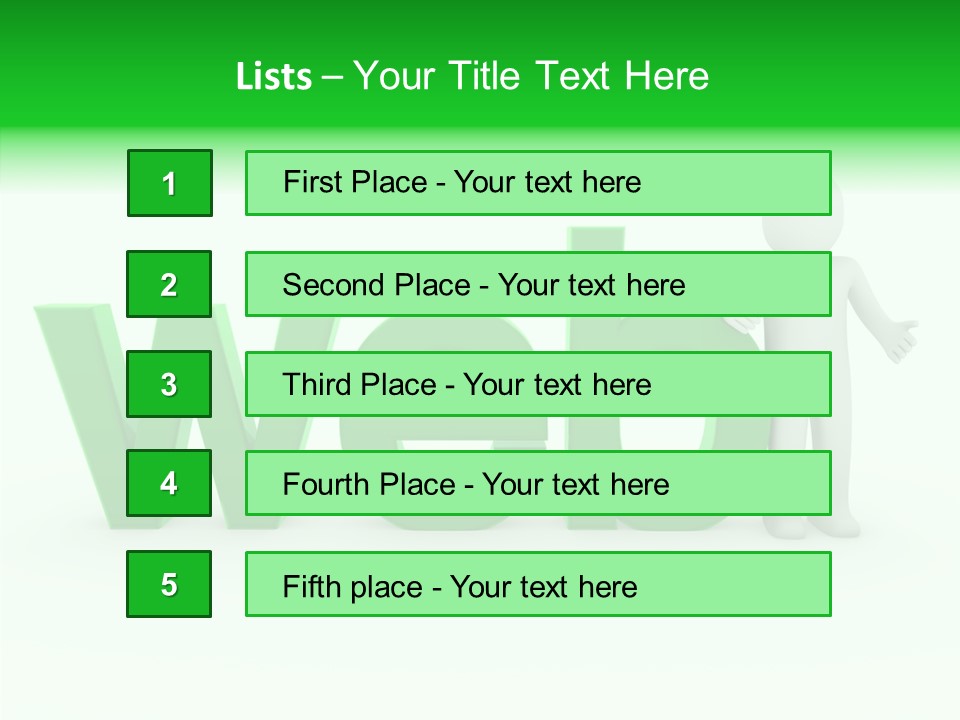Elderly Caregiver Hold PowerPoint Template