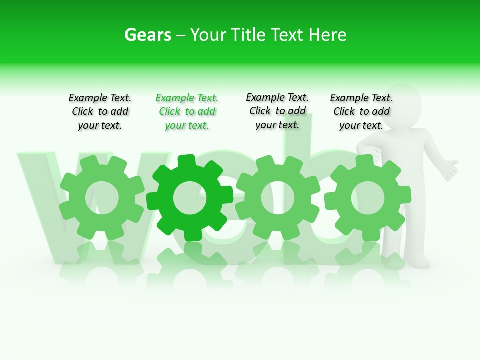 Elderly Caregiver Hold PowerPoint Template