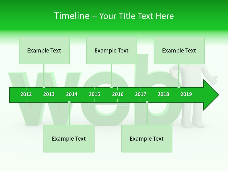 Elderly Caregiver Hold PowerPoint Template