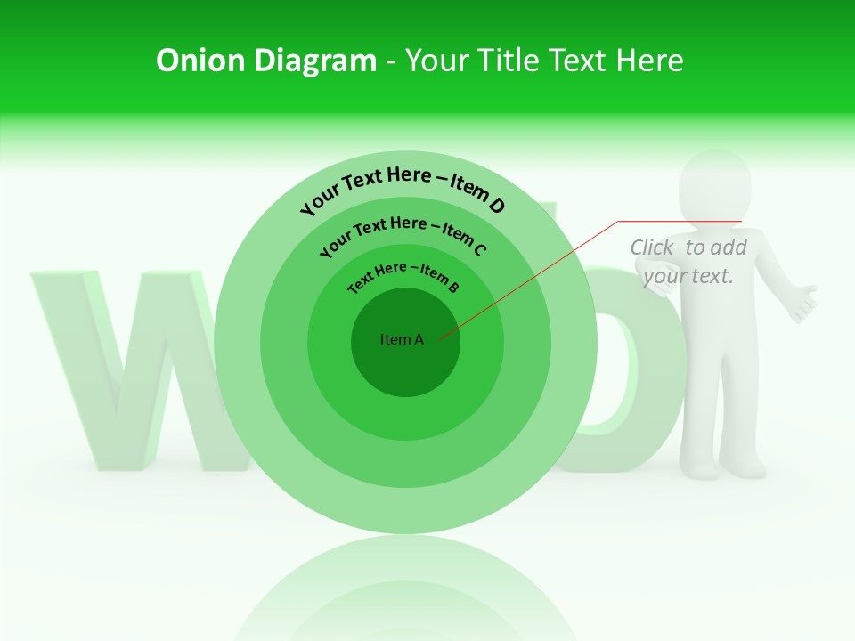 Elderly Caregiver Hold PowerPoint Template