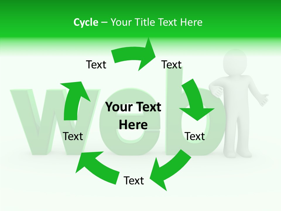 Elderly Caregiver Hold PowerPoint Template