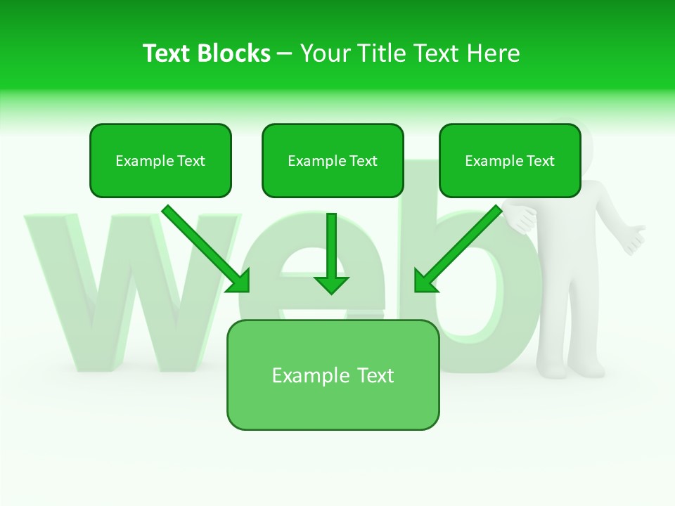 Elderly Caregiver Hold PowerPoint Template