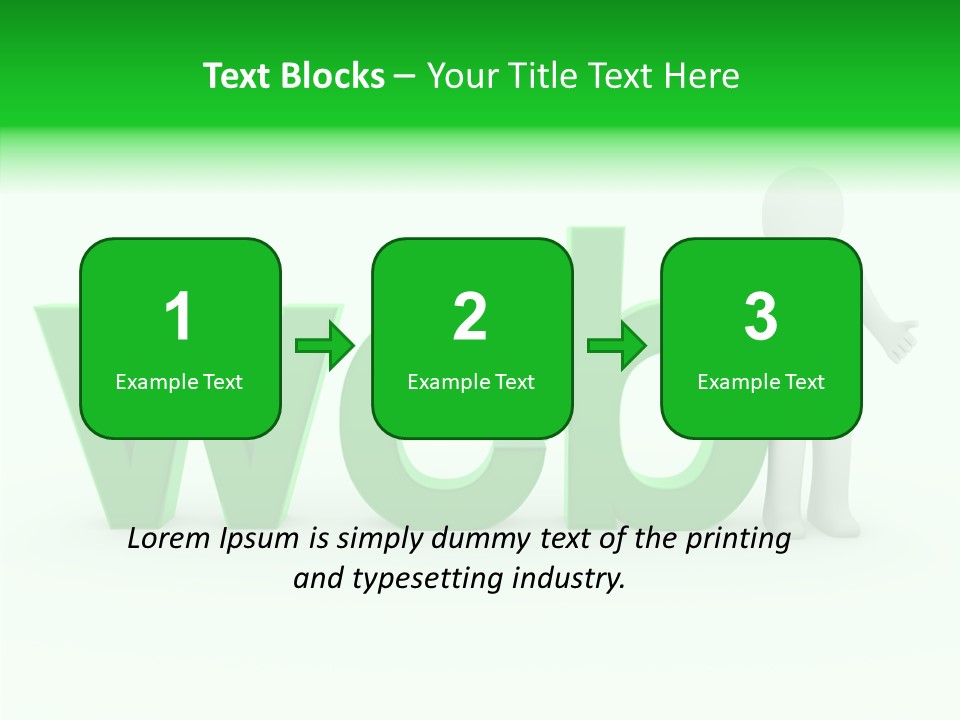 Elderly Caregiver Hold PowerPoint Template
