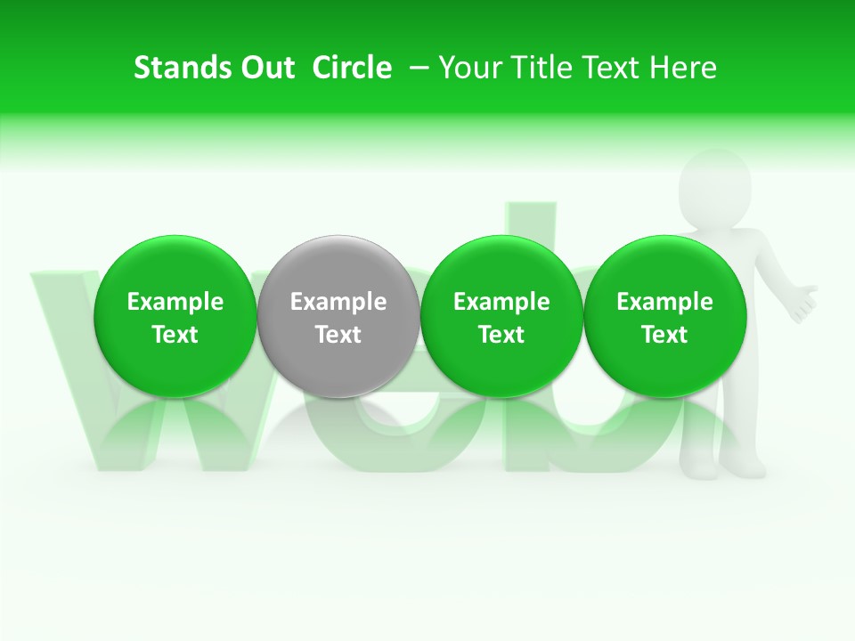 Elderly Caregiver Hold PowerPoint Template