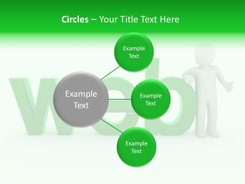 Elderly Caregiver Hold PowerPoint Template