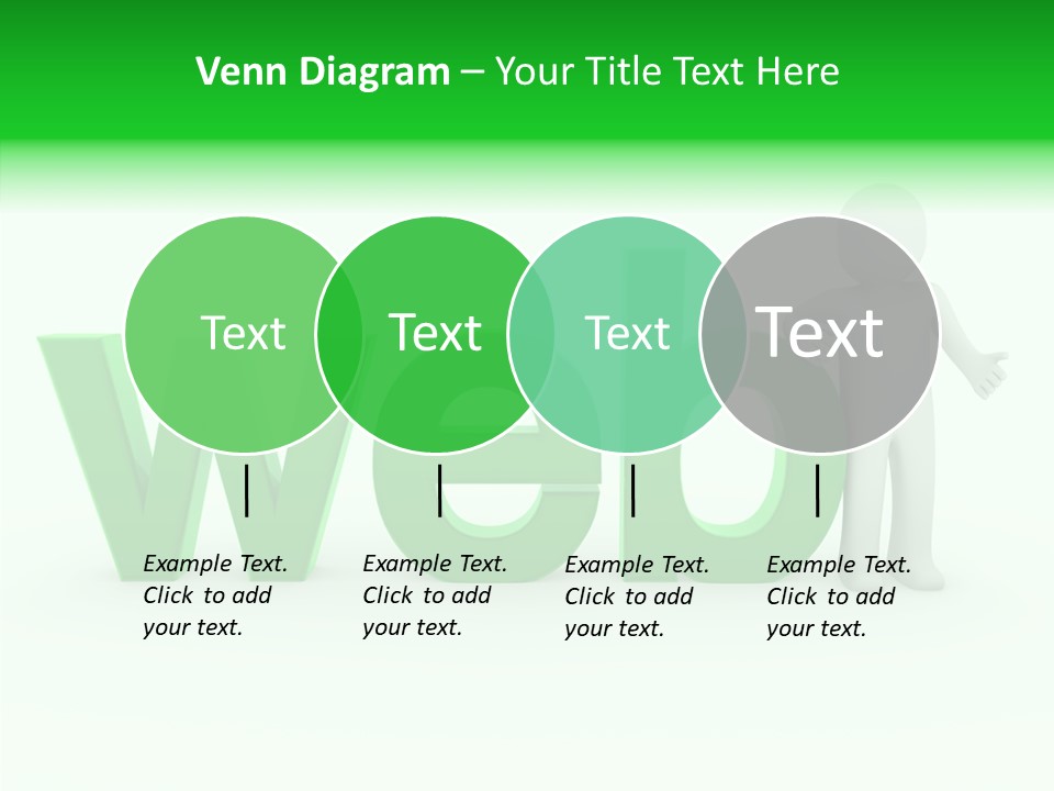 Elderly Caregiver Hold PowerPoint Template